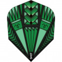 Shot ARMOUR GREEN DART FLIGHT SET-SMALL STANDARD