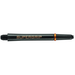Harrows Supergrip Shafts - Schwarz/Gold Medium 47mm