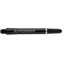Harrows Supergrip Shafts - Schwarz/Silver  Medium 47mm