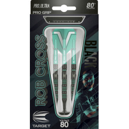 Target - Rob Cross  Black 80% - Softdart
