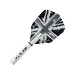 TARGET Flight Set (3 Stk) Standard Polyester Vision BLACK UK NO6