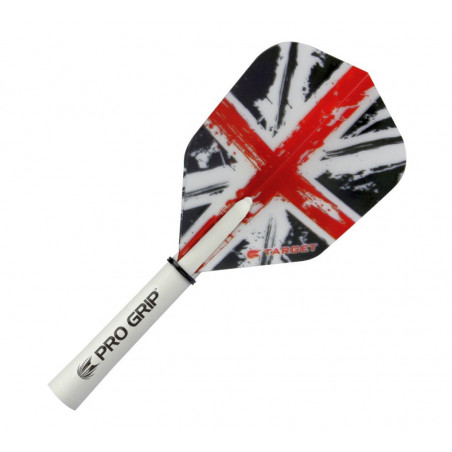 TARGET Flight Set (3 Stk) Standard Polyester Vision  RED UK NO6
