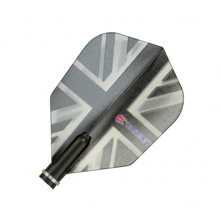 TARGET Flight Set (3 Stk) Standard RHINO 150 Black Union Jack