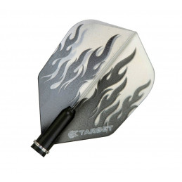 TARGET Flight Set (3 Stk) Standard RHINO 150 Black Flame