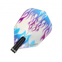 TARGET Flight Set (3 Stk) Standard RHINO 150 Blue/Purple Flame