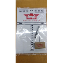 Bulls Scoreset Flex Whiteboard 45 x 30 cm SET