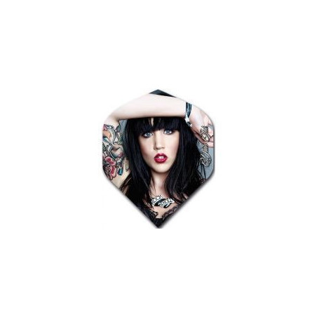 Ink Tattoo Std. Flight - Black Hair