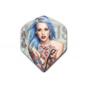 Ink Tattoo Std. Flight - Blue Hair