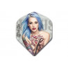 Ink Tattoo Std. Flight - Blue Hair