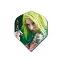 Ink Tattoo Std. Flight - Green Hair
