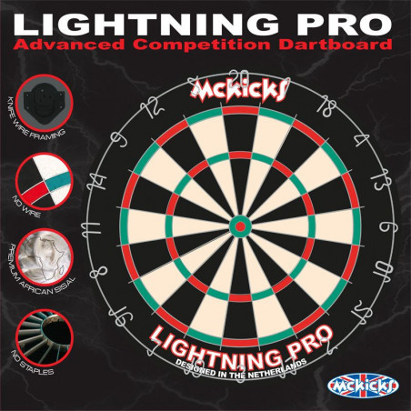 McKicks Lightning Pro Dartboard