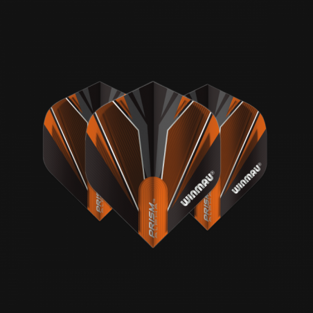 Winmau Prism Alpha Black & Orange