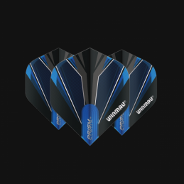 Winmau Prism Alpha Black & Blue