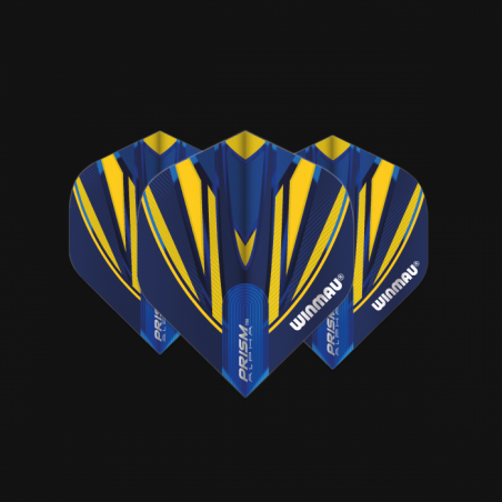 Winmau Prism Alpha Blue & Yellow
