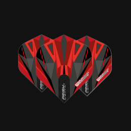 Winmau Prism Delta Black & Red