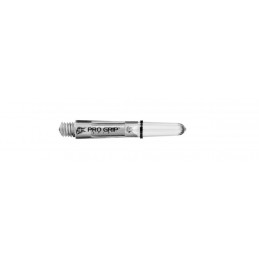 TARGET Pro Grip Spin Shafts 34mm Clear