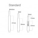 HARROWS CLIC SCHAFT STANDARD SMOKEY 23mm