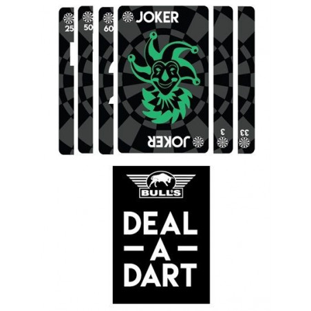 Bulls Spielkarten "Deal-A-Dart"