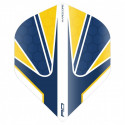 Red Dragon - Hardcore Radical Blue & Yellow Dart Flights