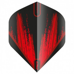 Red Dragon - Hardcore Radical Black & Red Dart Flights