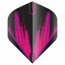 Red Dragon - Hardcore Radical Black & Pink Dart Flights