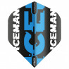 Red Dragon - Hardcore Gerwyn Price - Black & Blue Logo Flights