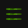 Winmau Prism 1.0 short Green 35mm