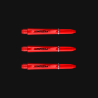 Winmau Prism 1.0 short Red 35mm