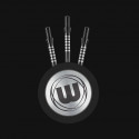 Winmau - FreeFlo Black Re-Grooved Points 35mm