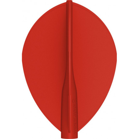8 FLIGHT RED TEARDROP