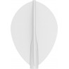8 FLIGHT WHITE TEARDROP