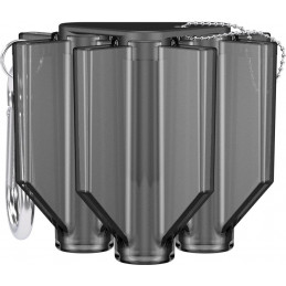8 FLIGHT CASE CLEAR BLACK