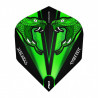 Red Dragon - Hardcore Peter Wright Snakebite Green Transparent