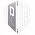 Red Dragon - Hardcore White & Grey RD Logo Flights