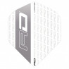 Red Dragon - Hardcore White & Grey RD Logo Flights